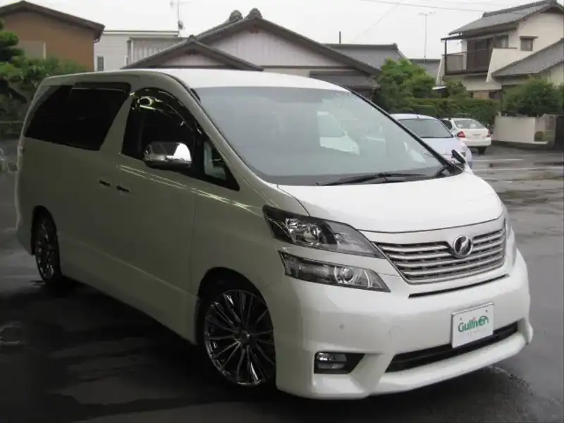 カタログ画像：ヴェルファイア（VELLFIRE） ２．４Ｚ プラチナセレクションⅡ タイプゴールド 2010年9月 DBA-ANH20W 2400cc ホワイトパールクリスタルシャイン 燃費10.8km / l メイン（その他）