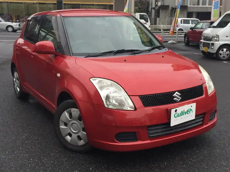 カタログ画像：スイフト（SWIFT） １．３ＸＥ スタイル 2006年6月 DBA-ZD11S 1300cc シュプリームレッドパール２orサンライトカッパーパールメタリック２ 燃費16.0km / l  メイン