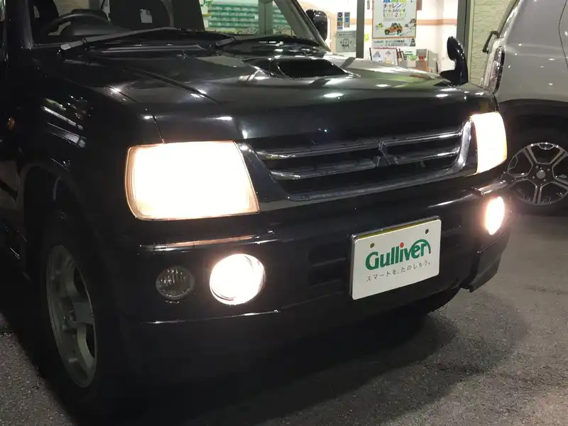 カタログ画像：パジェロミニ（PAJERO MINI） ＶＲ－Ｓ 2005年1月 TA-H58A 660cc ブラックマイカ 外装