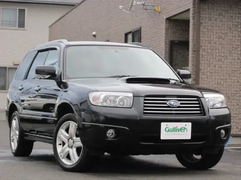 カタログ画像：フォレスター（FORESTER） ２．０ＸＴ 2005年1月 TA-SG5 2000cc オブシディアンブラック・パール 燃費13.0km / l  メイン