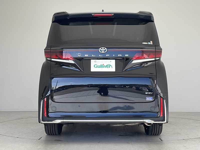 カタログ画像：ヴェルファイア（VELLFIRE） Ｚ プレミア 2025年1月 5BA-TAHA45W 2400cc ブラック 燃費10.2km / l バック