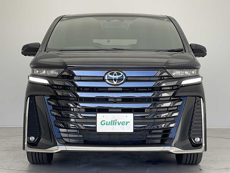 カタログ画像：ヴェルファイア（VELLFIRE） Ｚ プレミア 2025年1月 5BA-TAHA45W 2400cc ブラック 燃費10.2km / l フロント