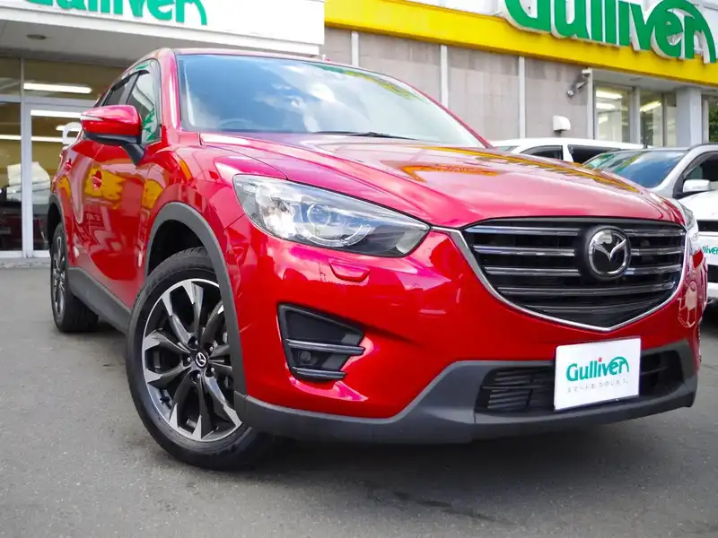 カタログ画像：ＣＸ－５（CX-5） ＸＤ 2015年1月 LDA-KE2AW 2200cc ソウルレッドプレミアムメタリック 燃費18.0km / l メイン