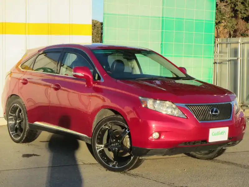 カタログ画像：ＲＸ（RX） ＲＸ３５０ バージョンＬ 2009年1月 DBA-GGL10W 3500cc レッドマイカクリスタルシャイン 燃費9.7km / l  メイン（その他）