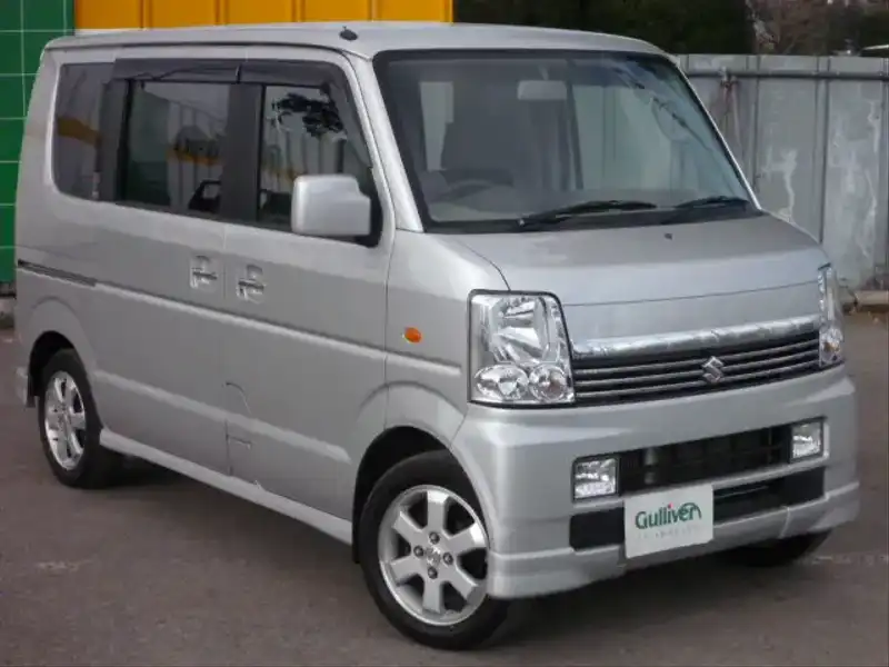 カタログ画像：エブリイワゴン（EVERY WAGON） ＰＺターボ 2008年4月 ABA-DA64W 660cc シルキーシルバーメタリック 燃費15.0km / l  メイン