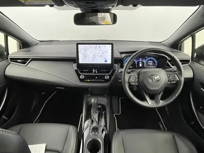 カタログ画像：カローラツーリング（COROLLA TOURING） アクティブスポーツ 2024年4月 6AA-ZWE219W 1800cc アティチュードブラックマイカ 燃費27.3km / l 内装