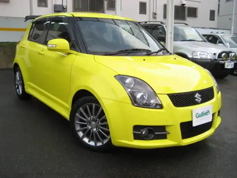 カタログ画像：スイフト（SWIFT） スポーツ Ｖセレクション 2007年12月 CBA-ZC31S 1600cc チャンピオンイエロー４ 燃費14.6km / l  メイン