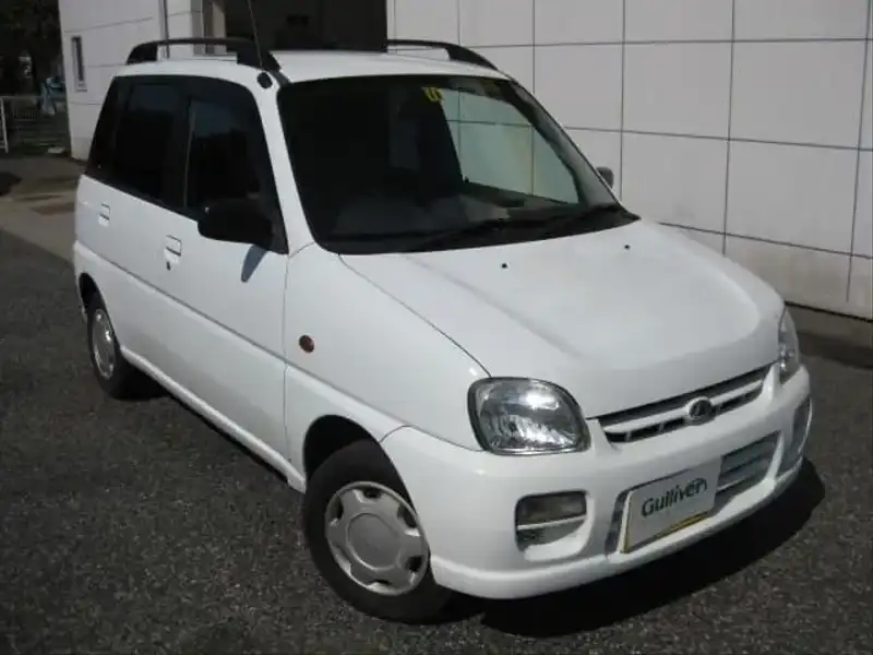 カタログ画像：プレオ（PLEO） Ｌ 1998年10月 GF-RA1 660cc ピュアホワイト 燃費21.0km / l  メイン（その他）