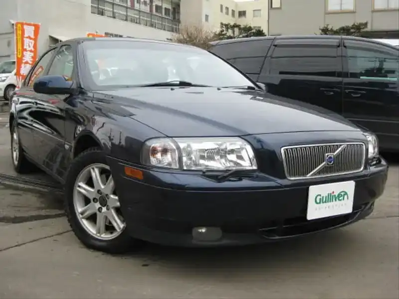 カタログ画像：Ｓ８０（S80） Ｔ－６ エクスクルーシブ・パッケージ 2001年6月 GF-TB6284 2800cc ダーク・ブルー・パール 燃費8.1km / l  メイン