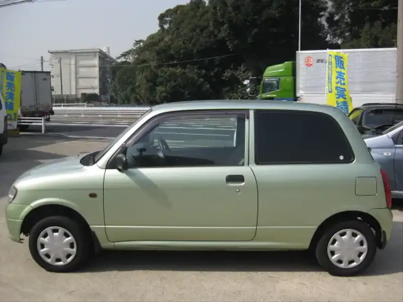 カタログ画像：ミラ（MIRA） ＴＬ 1998年10月 GF-L700S 660cc ライトグリーンメタリック 燃費22.5km / l  外装