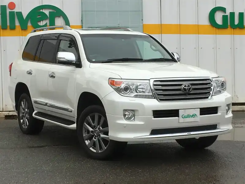 カタログ画像：ランドクルーザー（LAND CRUISER） ＺＸ ブルーノクロス 2014年8月 CBA-URJ202W 4600cc ホワイトパールクリスタルシャイン 燃費6.7km / l メイン