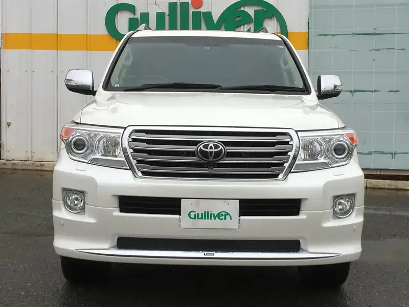 カタログ画像：ランドクルーザー（LAND CRUISER） ＺＸ ブルーノクロス 2014年8月 CBA-URJ202W 4600cc ホワイトパールクリスタルシャイン 燃費6.7km / l フロント