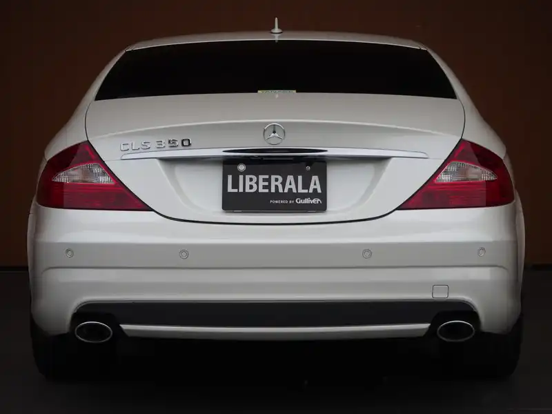 カタログ画像：ＣＬＳクラス（CLS-CLASS） ＣＬＳ３５０ スポーツパッケージ装着車 2008年1月 DBA-219356 3500cc ダイヤモンドホワイト（Ｍ） 燃費8.5km / l  バック