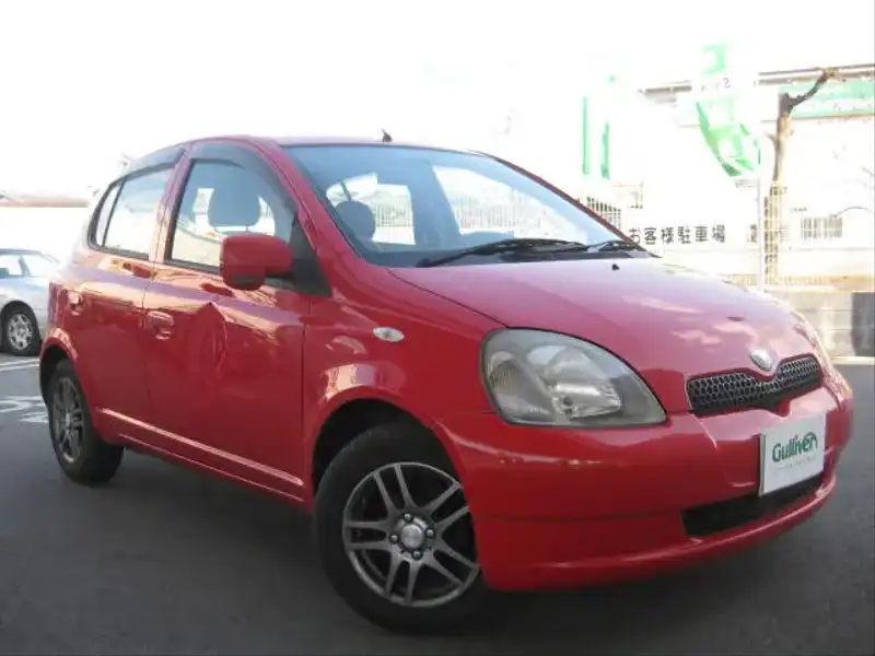 カタログ画像：ヴィッツ（VITZ） Ｂ 1999年1月 GF-SCP10 1000cc スーパーレッドII 燃費22.5km / l  メイン（その他）