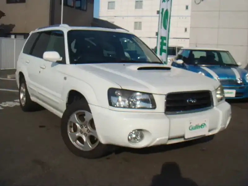 カタログ画像：フォレスター（FORESTER） ＸＴ 2002年2月 TA-SG5 2000cc ピュアホワイト 燃費13.0km / l  メイン（その他）