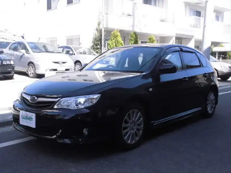 カタログ画像：インプレッサ（IMPREZA） １．５ｉ－Ｓ 2010年6月 DBA-GH2 1500cc オブシディアンブラック・パール 燃費15.0km / l  外装