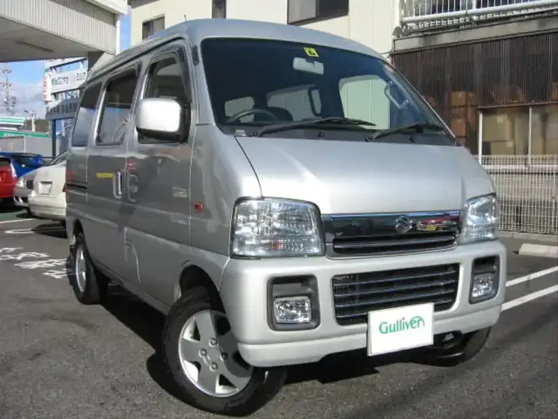 カタログ画像：エブリイワゴン（EVERY WAGON） ジョイポップ 2004年4月 TA-DA62W 660cc シルキーシルバーメタリック 燃費15.2km / l  メイン