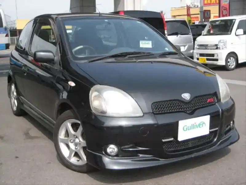 カタログ画像：ヴィッツ（VITZ） ＲＳ Ｄパッケージ 2001年12月 TA-NCP10 1300cc ブラックマイカ 燃費18.0km / l  メイン（その他）