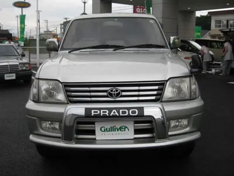 1005668 | カタログ画像：ランドクルーザープラド（LAND CRUISER PRADO） ＴＺ 1999年6月 KH-KZJ95W 3000cc シルバーメタリック フロント