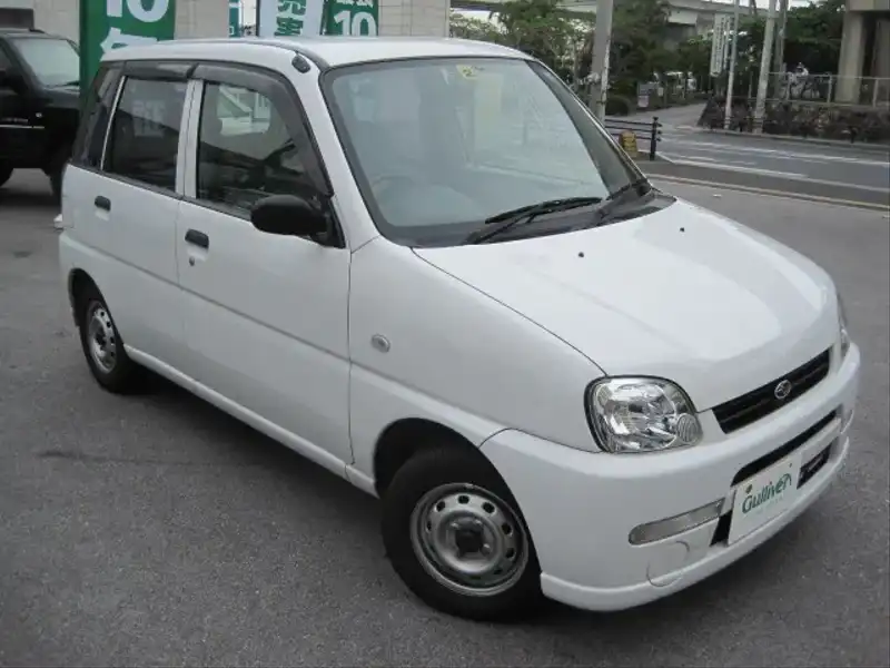 カタログ画像：プレオ（PLEO） Ａ 2008年9月 EBD-RV1 660cc フロストホワイト 燃費21.5km / l  メイン