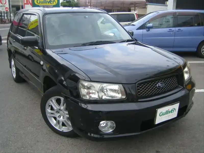 10002921 | カタログ画像：フォレスター（FORESTER） クロススポーツ 2003年2月 TA-SG5 2000cc ブラックトパーズ・マイカ メイン（その他）