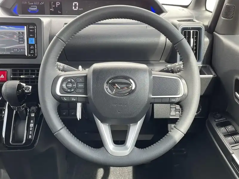 カタログ画像：タント（TANTO） カスタムＲＳ 2024年10月 5BA-LA660S 660cc ブラックマイカメタリック×シャイニングホワイトパールorシャイニングホワイトパール 燃費19.6km / l 内装
