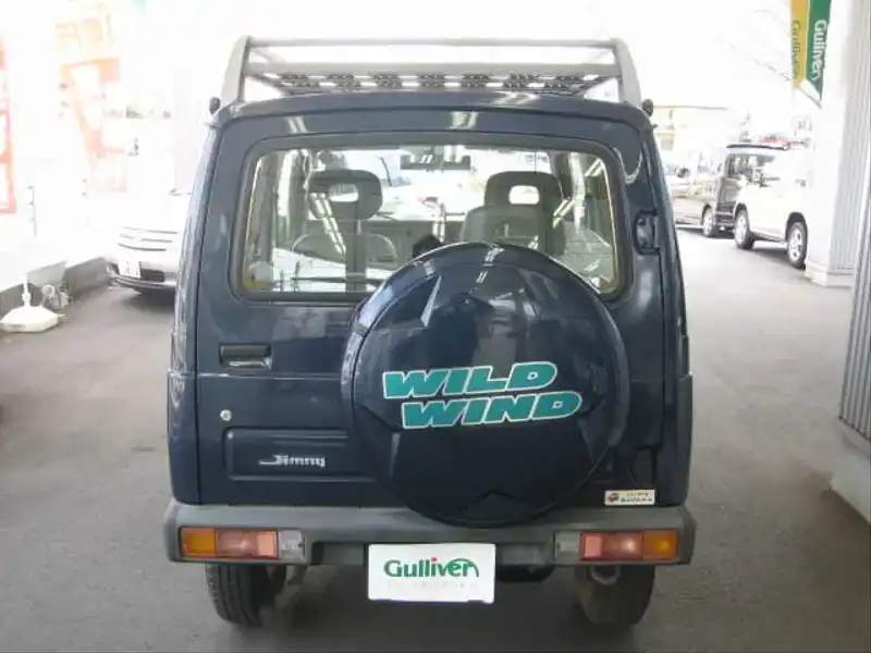 5501610 | カタログ画像：ジムニー（JIMNY） ハードトップ ＸＣ 1995年11月 E-JA22W 660cc スキューバブルーメタリック バック