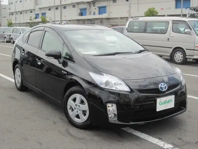 カタログ画像：プリウス（PRIUS） Ｇ 2009年5月 DAA-ZVW30 1800cc ブラック 燃費30.4km / l メイン（その他）