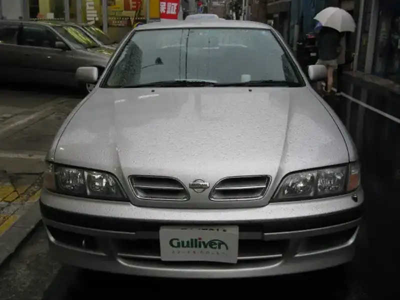 カタログ画像：プリメーラ（PRIMERA） ２．０Ｔｍ Ｌセレクション 1997年9月 E-HP11 2000cc シルバーＭ 燃費13.6km / l  フロント