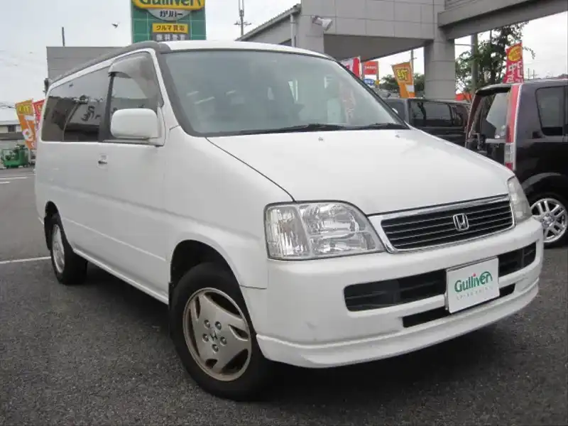 2003179 | カタログ画像：ステップワゴン（STEPWAGON） Ｗ フィールドデッキ 回転対座シート 2000年8月 GF-RF2 2000cc タフタホワイト メイン（その他）