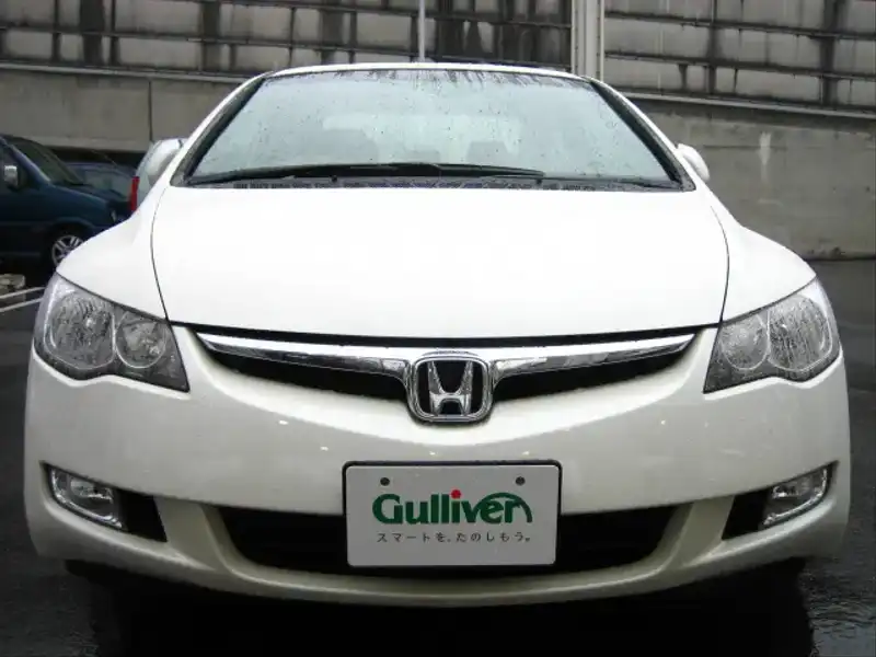 10036257 | カタログ画像：シビックハイブリッド（CIVIC HYBRID） ＭＸＳＴ 2006年9月 DAA-FD3 1300cc プレミアムホワイト・パール フロント