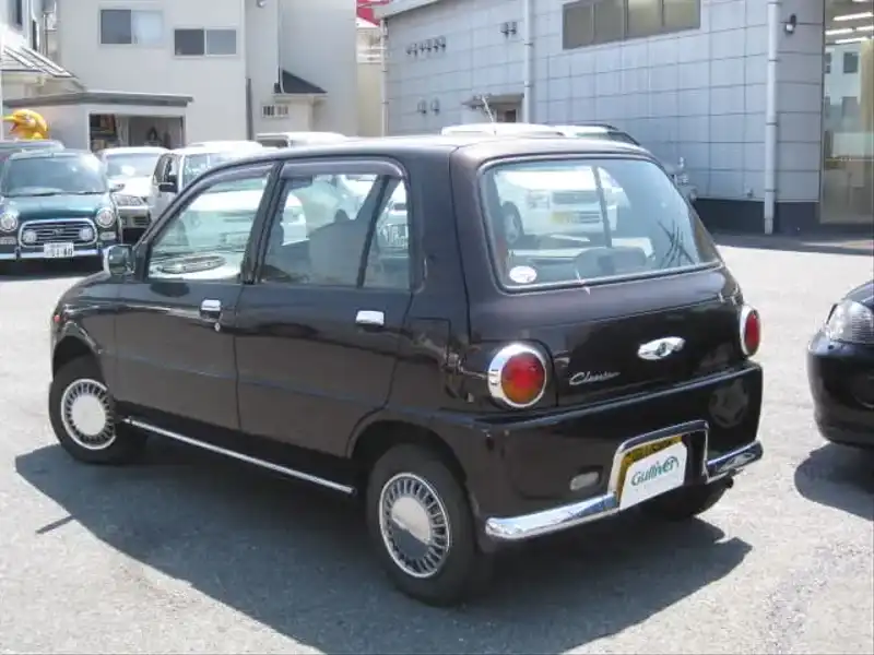 カタログ画像：ミラ（MIRA） クラシック 1997年8月 E-L510S 660cc ダークブラウンマイカ 燃費18.0km / l  バック