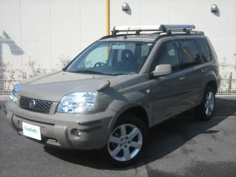 カタログ画像：エクストレイル（X-TRAIL） Ｓ ドライビングギア 2006年6月 CBA-NT30 2000cc アッシュカーキ 燃費13.0km / l  外装