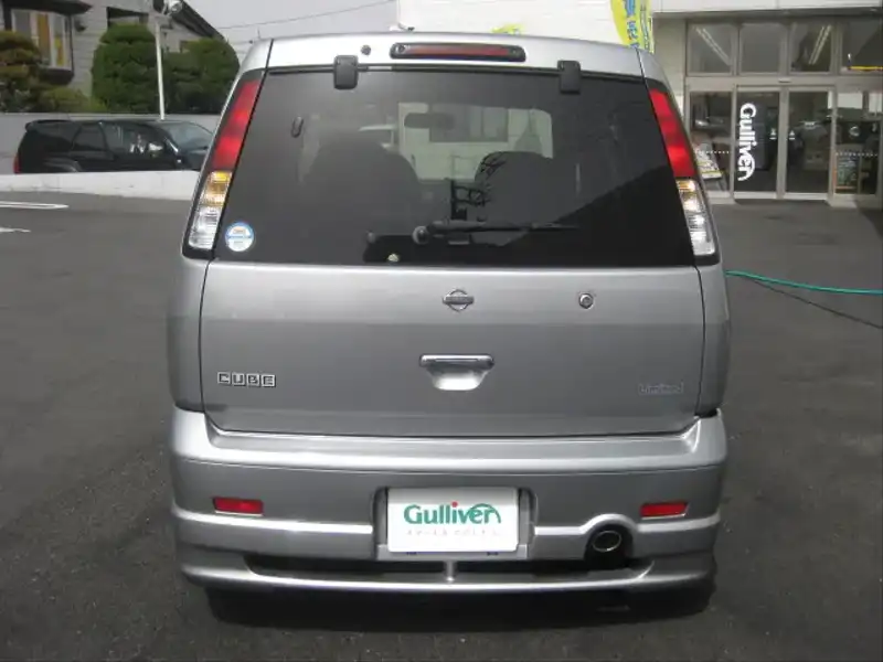 1505793 | カタログ画像：キューブ（CUBE） Ｓ ハイパーＣＶＴ－Ｍ６ 2000年9月 TA-AZ10 1300cc ソニックシルバー（Ｍ） バック