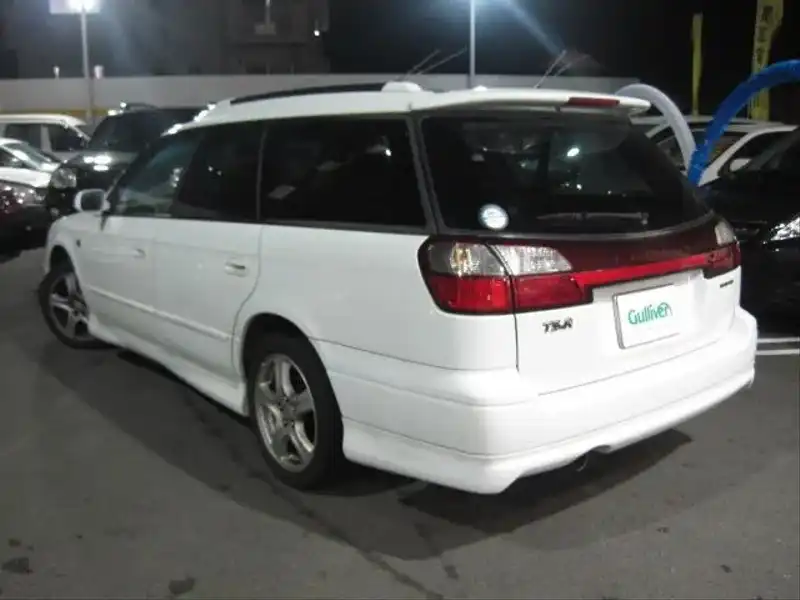 カタログ画像：レガシィツーリングワゴン（LEGACY TOURING WAGON） ＴＳタイプＲ リミテッド 1998年11月 GF-BH5 2000cc 燃費12.6km / l  バック