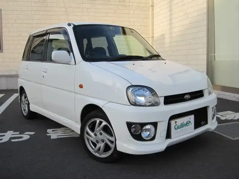 カタログ画像：プレオ（PLEO） ＲＳ 2001年10月 TA-RA1 660cc ピュアホワイト 燃費18.2km / l  メイン（その他）