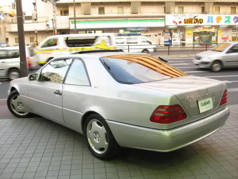 カタログ画像：ＣＬ（CL） ＣＬ６００ 1996年8月 E-140076 6000cc ブリリアントシルバー 燃費5.5km / l  バック