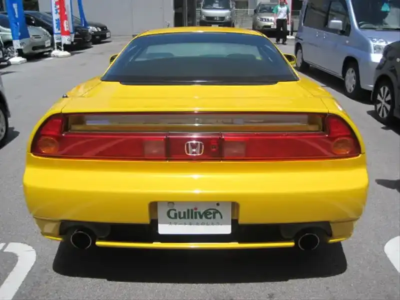 カタログ画像：ＮＳＸ（NSX） ＮＳＸ タイプＴ 2003年10月 LA-NA2 3200cc 燃費9.0km / l  バック