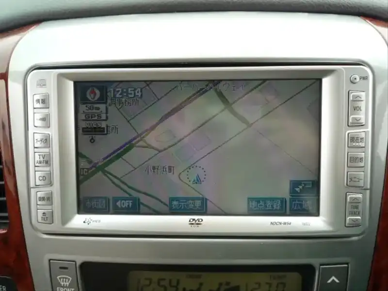 カタログ画像：アルファードＧ（ALPHARD G） ＭＸ 2004年4月 TA-MNH10W 3000cc ホワイトパールマイカ 燃費8.9km / l  内装