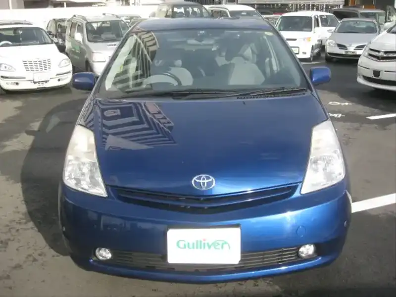 10018086 | カタログ画像：プリウス（PRIUS） Ｇツーリングセレクション 2004年4月 DAA-NHW20 1500cc ブルーマイカ フロント