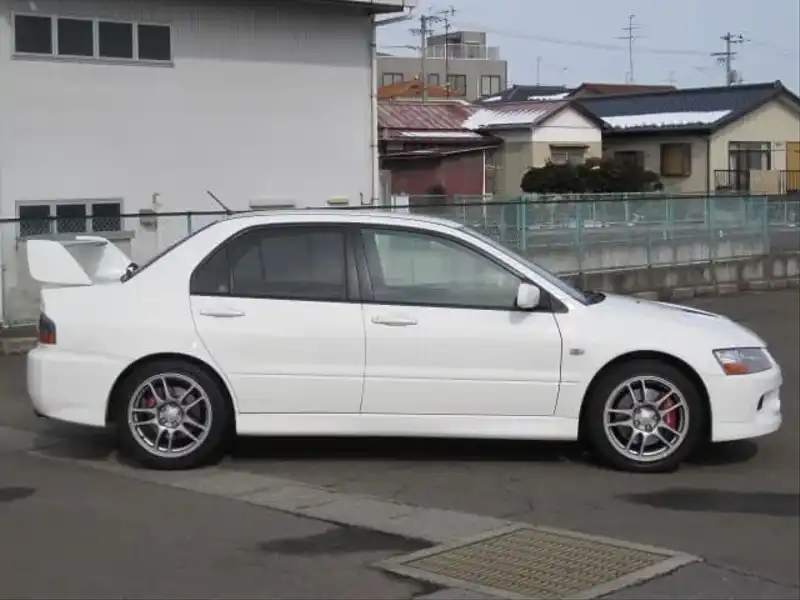 カタログ画像：ランサー（LANCER） ＧＳＲエボリューションⅨ 2005年3月 GH-CT9A 2000cc ホワイトソリッド 外装