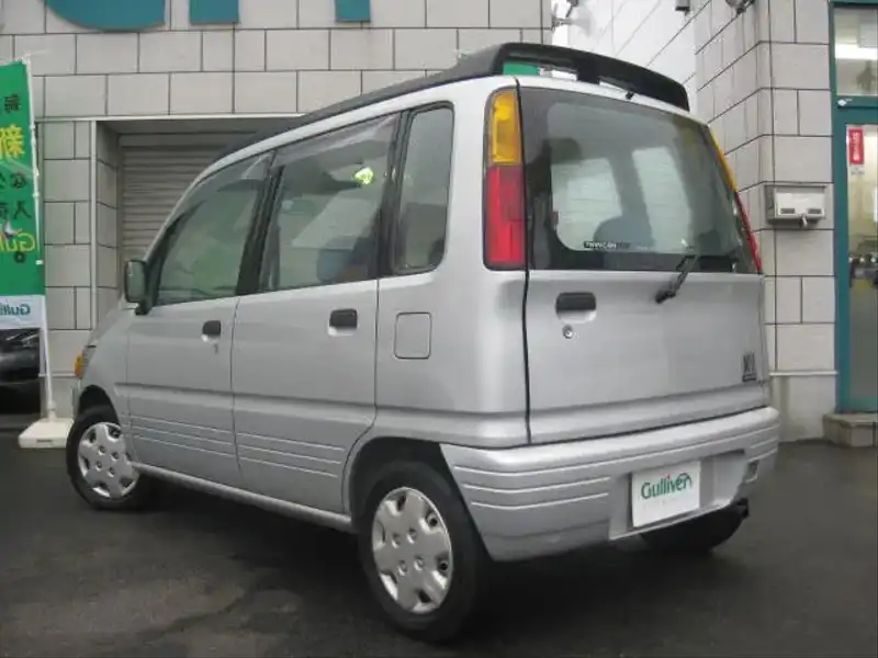 カタログ画像：ムーヴ（MOVE） ＣＬ 1997年12月 E-L600S 660cc シルバーメタリック 燃費16.6km / l  バック