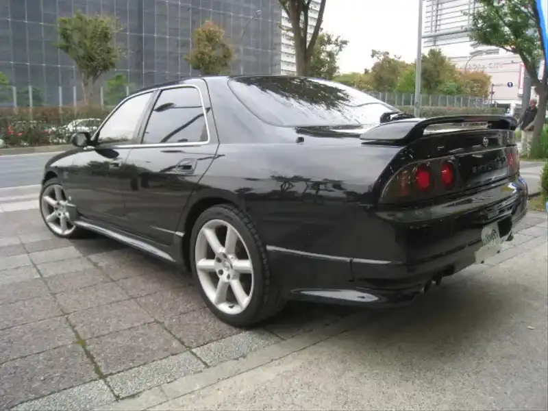 1501492 | カタログ画像：スカイライン（SKYLINE） ＧＴＳ－４ 1991年8月 E-HNR32 2000cc ブラック（ＰＭ） バック