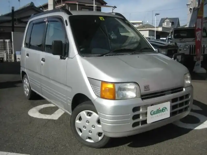 カタログ画像：ムーヴ（MOVE） ＣＸ 1997年12月 E-L600S 660cc シルバーメタリック 燃費17.6km / l  メイン