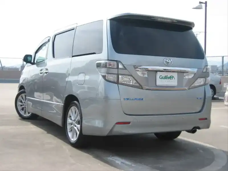 カタログ画像：ヴェルファイア（VELLFIRE） ３．５Ｚ Ｇエディション 2008年5月 DBA-GGH25W 3500cc グレーメタリック 燃費9.1km / l  バック