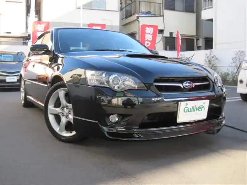 カタログ画像：レガシィＢ４（LEGACY B4） ２．０ＧＴ 2004年4月 TA-BL5 2000cc オブシディアンブラック・パール 燃費13.0km / l  メイン（その他）