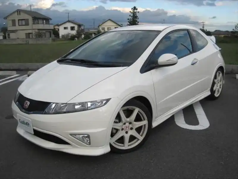 カタログ画像：シビック（CIVIC） タイプＲ ユーロ 2009年11月 ABA-FN2 2000cc チャンピオンシップホワイト 燃費10.8km / l フロント