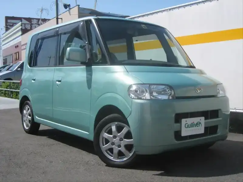 カタログ画像：タント（TANTO） Ｒ 2003年11月 TA-L360S 660cc ライトグリーンメタリックオパール 燃費17.2km / l  メイン（その他）