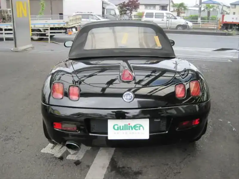 10040161 | カタログ画像：ニューバルケッタ（NEW BARCHETTA） ベースグレード 2007年4月 GH-18318 1800cc ベーシックブラック（ソリッドカラー） バック