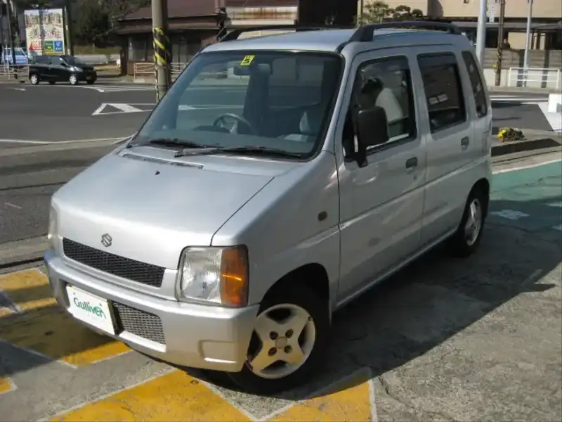 カタログ画像：ワゴンＲ（WAGON R） ＲＸ 1999年4月 GF-MC21S 660cc シルキーシルバーメタリック 燃費18.6km / l  メイン（その他）